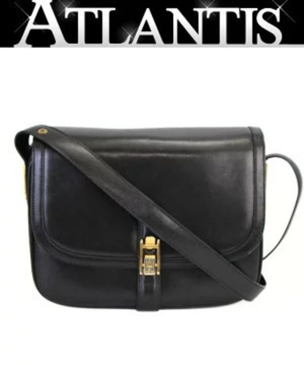 Gucci Crossbody Bag Leather Black